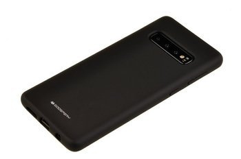 Etui Mercury Goospery Silicone do Samsung Galaxy S10+ / S10 Plus czarny