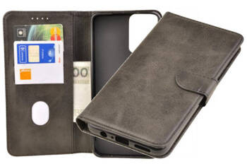 Etui portfel Wallet do Motorola Moto G34 5G czarny