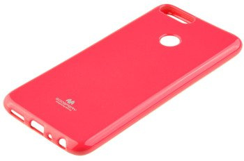 Etui Mercury Goosper Jelly Case do HUAWEI P Smart różowy
