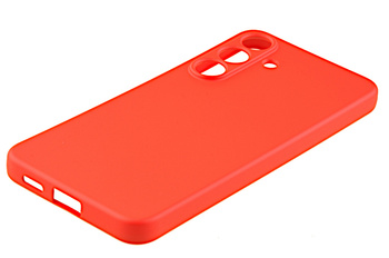 Etui silikonowe Tint do Samsung Galaxy S25 FE czerwony