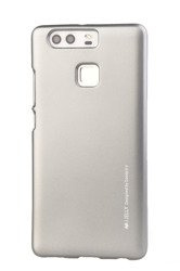 Etui Nakładka Mercury Goospery iJelly Case do HUAWEI P9 srebrny