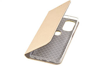 Etui Smart do Motorola Moto G51 5G złoty