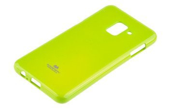 Etui nakładka Mercury Goospery Jelly Case do SAMSUNG GALAXY A8 2018 A530 limonka