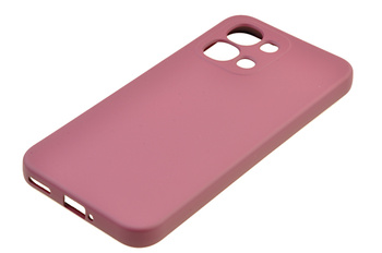 Etui silikonowe Tint do Oppo A6 Pro 5G burgundowy
