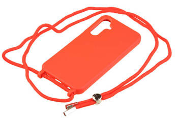 Etui ze sznurkiem RCK do Samsung Galaxy A15 4G / 5G czerwony