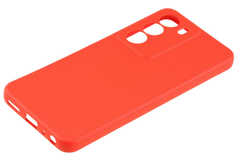 Etui silikonowe Tint do Realme 14X 5G czerwony