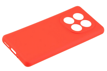 Etui silikonowe Tint do Xiaomi Redmi Note 14 Pro 5G czerwony