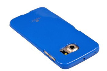 Etui Nakładka Mercury Goospoery Jelly Case do SAMSUNG GALAXY S6 EDGE G925 niebieski
