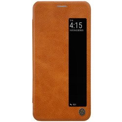Etui Nillkin Qin leather case do HUAWEI P20 brązowy