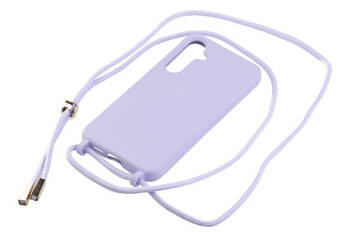 Etui ze sznurkiem RCK do Samsung Galaxy A55 5G fioletowy