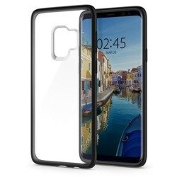 Etui Nakładka Spigen Ultra Hybrid do SAMSUNG GALAXY S9 / S9 G960 przezroczysty czarny