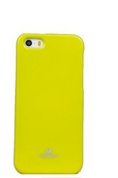 Etui Mercury Goospery Jelly Case do APPLE iPhone 5 5s 5SE limonka