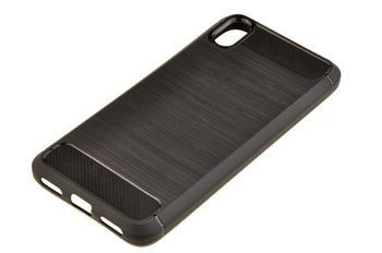 Wytrzymałe etui Back Case Carbon do Xiaomi Redmi 7A czarny
