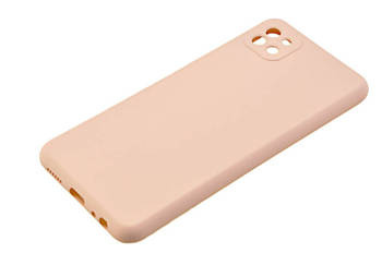 Etui silikonowe Tint do Samsung Galaxy A22 5G pudrowy róż