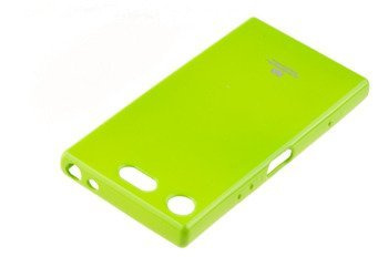 Etui Mercury Goosper Jelly Case do SONY XPERIA XZ1 Compact limonka