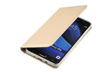Etui Smart W1 do SAMSUNG GALAXY J7 2016 J710 złoty