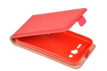 ETUI KABURA FLEXI do ALCATEL PIXI 4 4.0 / ORANGE RISE 31 czerwony