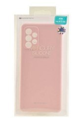 Etui Mercury Goospery Silicone do Samsung Galaxy A72 różowy