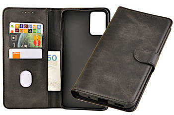 Etui portfel Wallet do Motorola Moto E13 4G czarny
