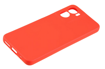 Etui silikonowe Tint do Motorola Moto G05 / E15 czerwony