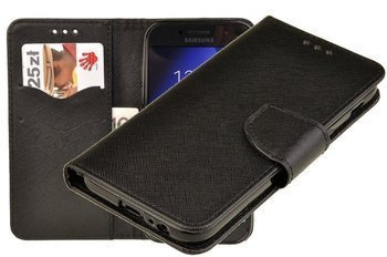 Etui portfel Fancy Case do Samsung Galaxy A5 2017 czarny