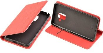 Etui Smart W2 do SAMSUNG GALAXY A8 2018 A530 czerwony