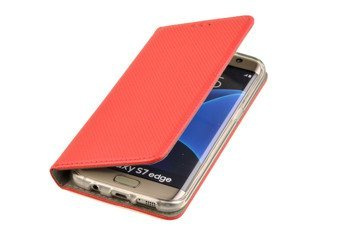 Etui Smart do SAMSUNG GALAXY S7 Edge G935 czerwony