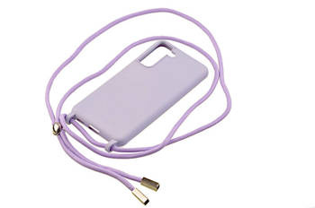Etui ze sznurkiem RCK do Samsung Galaxy S21 FE G990 fioletowy