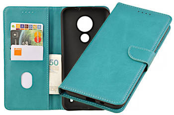 Etui portfel Wallet do Nokia C21 zielony