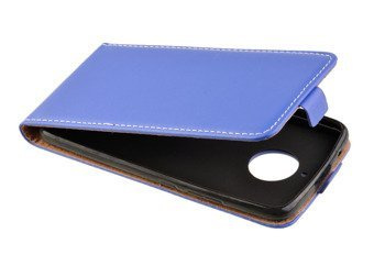 Etui kabura Flexi do MOTOROLA MOTO E4 Plus niebieski