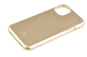 Etui Mercury Goospery Jelly Case do iPhone 11 Pro złoty