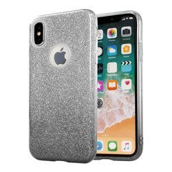 Etui brokatowe Blink do SAMSUNG GALAXY J4+ / J4 Plus czarny