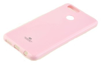 Etui Mercury Goosper Jelly Case do Huawei Honor 7X pudrowy róż