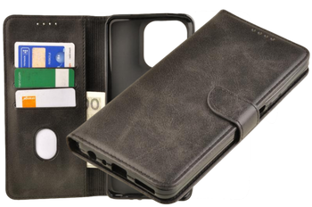 Etui portfel Wallet do Motorola Moto G56 5G czarny