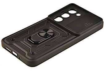 Pancerne etui Armor z osłoną aparatów do Xiaomi Redmi 15 / 15 5G czarny