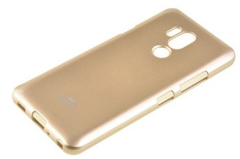 Etui Mercury Goospery Jelly Case do LG G7 Thinq złoty