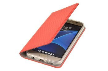 Etui Smart do SAMSUNG Galaxy S7 G930 czerwony