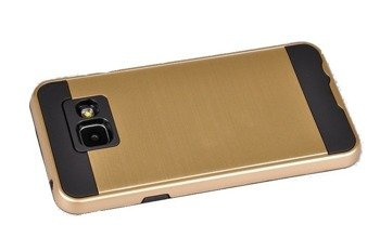 Etui Obudowa Moto Case do SAMSUNG GALAXY A3 2016 A310 złoty