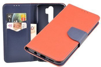 Etui portfel Fancy Case do Xiaomi Redmi Note 8 Pro czerwony