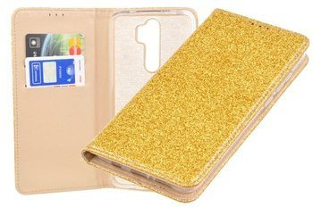Etui Shining Book do Xiaomi Redmi Note 8 Pro złoty