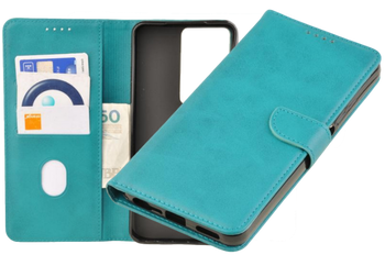 Etui portfel Wallet do Realme C71 zielony
