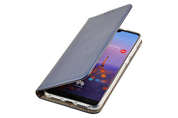 Etui Wezyr do Huawei P20 Pro granatowy