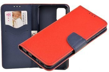 Etui portfel Fancy Case do Samsung Galaxy A31 czerwony