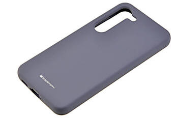 Etui Mercury Goospery Silicone do Samsung Galaxy S23 granatowy