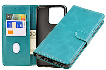 Etui portfel Wallet do Realme C51 zielony