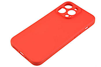 Etui silikonowe Tint do Apple iPhone 14 Pro Max czerwony