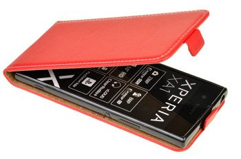 ETUI KABURA FLEXI do SONY XPERIA XA1 czerwony