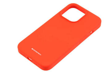 Etui Mercury Goospery Silicone do Apple iPhone 13 czerwony