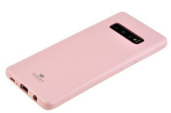 Etui Mercury Goospery Jelly Case do Samsung Galaxy S10+ / S10 Plus pudrowy róż