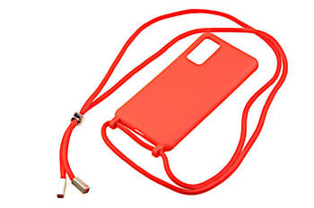 Etui ze sznurkiem RCK do Samsung Galaxy S20 FE czerwony